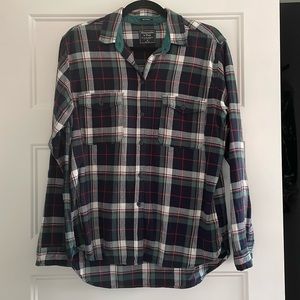 Abercrombie & Fitch Boyfriend Flannel button-down
